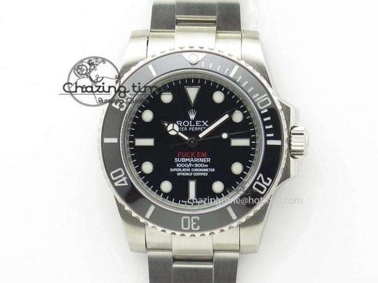 Black ETA2836 Submariner SS Maker Best BP Swiss Dial SS Edition 0416